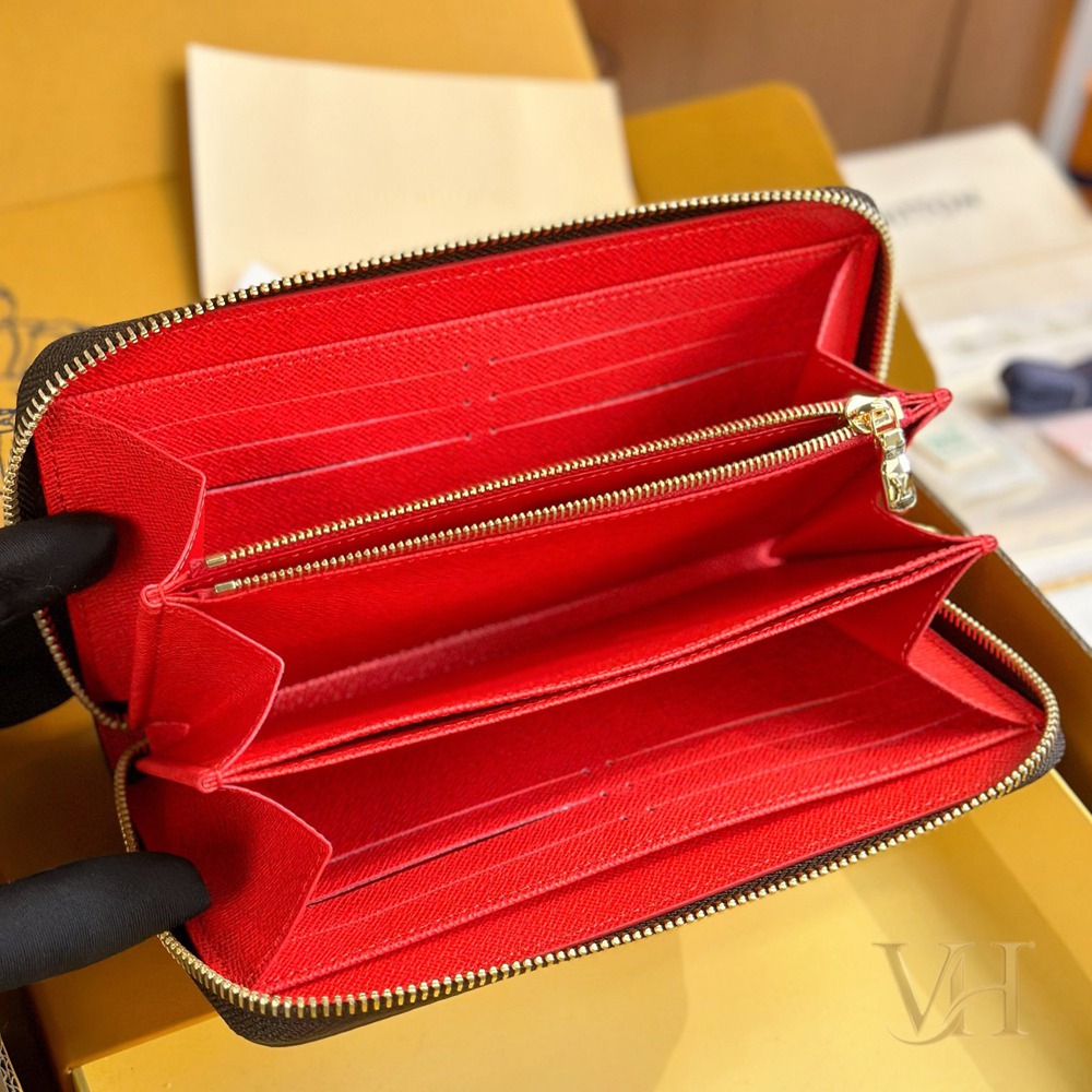 M41896 紅色 Zippy 拉鏈錢夾_4