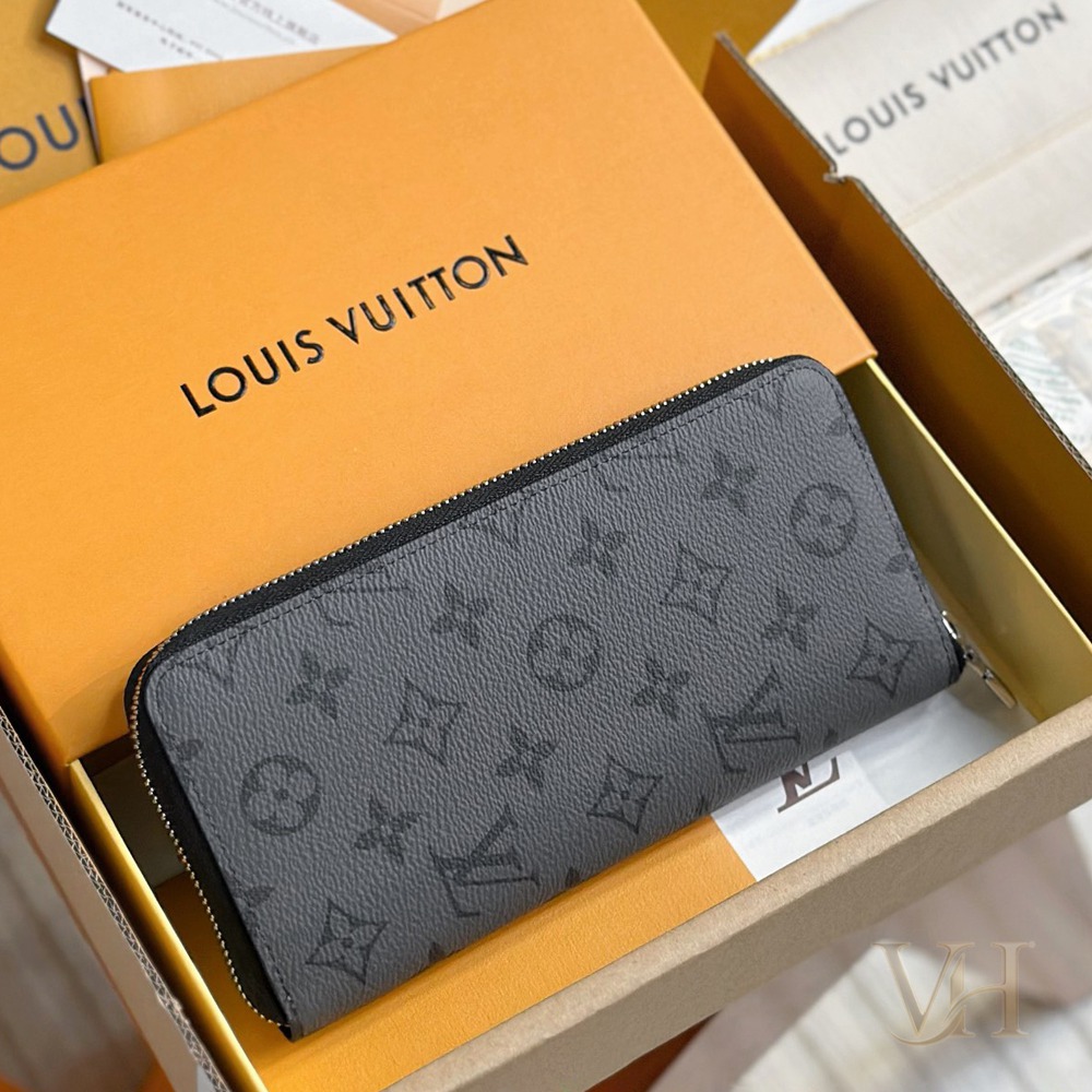 N63095 灰花 Zippy 拉鏈豎款錢夾_2